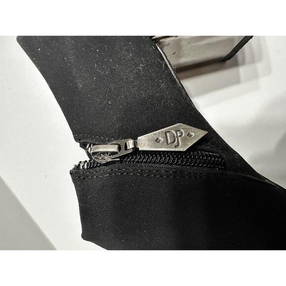 Donald Pliner Womens Black Chelsie Bootie Shootie Wedge Size 6.5 M - Picture 7 of 9